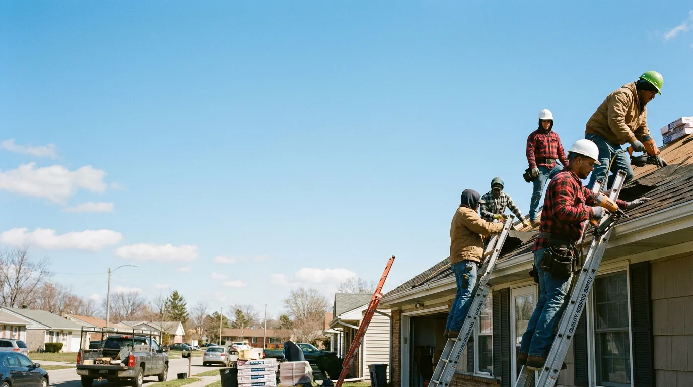 Roofing in Roselle, IL near me